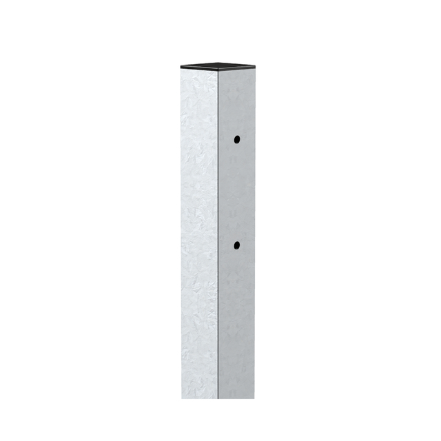 Anschlagpfosten für Einzeltore Madrid, Material: Stahl roh, Oberfläche: feuerverzinkt passiviert, zum Einbetonieren, Länge: 1300 mm, Torhöhe: 800 mm, Pfostenstärke: 60 x 60 mm, 15 Jahre Garantie gegen Durchrosten Anschlagpfosten für Einzeltore Madrid, Material: Stahl roh, Oberfläche: feuerverzinkt passiviert, zum Einbetonieren, Länge: 1300 mm, Torhöhe: 800 mm, Pfostenstärke: 60 x 60 mm, 15 Jahre Garantie gegen Durchrosten