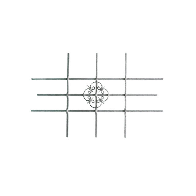 Grille de fenêtre Salzburg, peut être raccourcie individuellement, Matériau: Acier brut, Finition: galvanisée à chaud, Largeur minimum: 590 mm, Largeur maximum: 1140 mm, Barre carrée: 12 x 12 mm, Garantie de 15 ans contre l'oxydation Grille de fenêtre Salzburg, peut être raccourcie individuellement, Matériau: Acier brut, Finition: galvanisée à chaud, Largeur minimum: 590 mm, Largeur maximum: 1140 mm, Barre carrée: 12 x 12 mm, Garantie de 15 ans contre l'oxydation