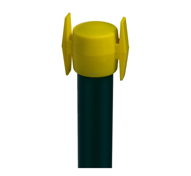 Clothesline post with cross head, Material: raw steel, Surface: zinc phosphate plated, green powder-coated RAL 6005, Tube length: 2000 mm, Tube Ø: 42 mm, 10-year warranty against rusting through Clothesline post with cross head, Material: raw steel, Surface: zinc phosphate plated, green powder-coated RAL 6005, Tube length: 2000 mm, Tube Ø: 42 mm, 10-year warranty against rusting through