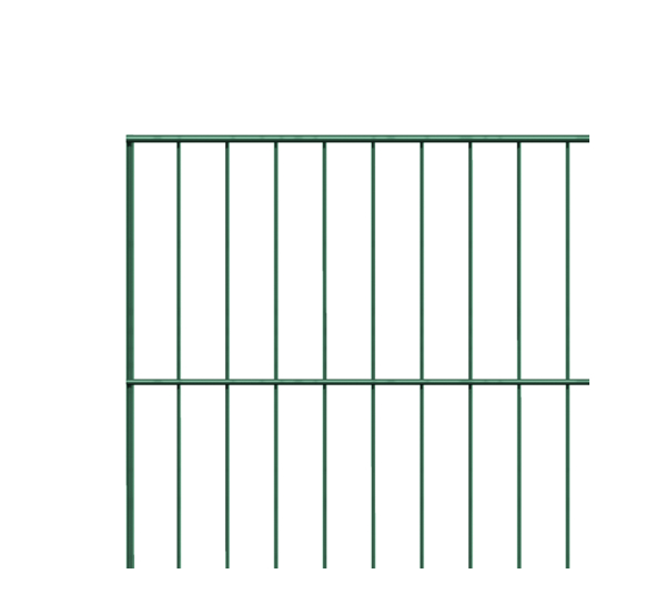 Einstab-Gittermatte Garden, Typ 8/6/4, Material: Stahl roh, Oberfläche: verzinkt, grün kunststoffbeschichtet RAL 6005, Breite: 2000 mm, Höhe: 750 mm, Maschenweite: 50 x 250 mm, 15 Jahre Garantie gegen Durchrosten