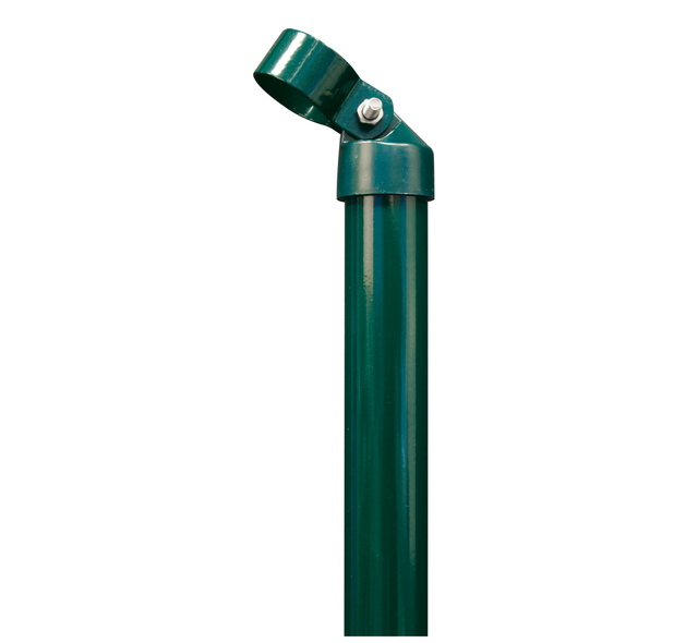Strebe, Material: Stahl roh, Oberfläche: zinkphosphatiert, grün kunststoffbeschichtet RAL 6005, zum Einbetonieren, Länge: 1150 mm, Rohr-Ø: 34 mm, Schellen-Ø: 34 mm, 10 Jahre Garantie gegen Durchrosten Strebe, Material: Stahl roh, Oberfläche: zinkphosphatiert, grün kunststoffbeschichtet RAL 6005, zum Einbetonieren, Länge: 1150 mm, Rohr-Ø: 34 mm, Schellen-Ø: 34 mm, 10 Jahre Garantie gegen Durchrosten