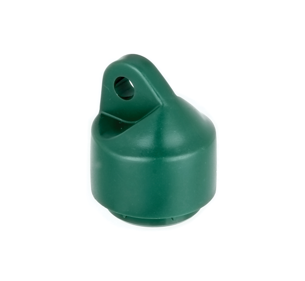 Brace cap for braces and tension bridges, Material: plastic, colour: green, For tube-Ø: 34 mm Brace cap for braces and tension bridges, Material: plastic, colour: green, For tube-Ø: 34 mm