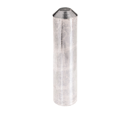 Drive-in tool for ground sleeves for steel tube posts, Material: raw steel, Surface: galvanised, thick-film passivated, Total length: 130 mm, Diameter: 30.9 mm, 15-year warranty against rusting through Drive-in tool for ground sleeves for steel tube posts, Material: raw steel, Surface: galvanised, thick-film passivated, Total length: 130 mm, Diameter: 30.9 mm, 15-year warranty against rusting through