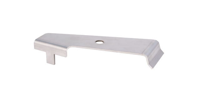 Bracket hook Cluster, Material: stainless steel, Length: 125 mm, Width: 40 mm, Height: 23 mm, Material thickness: 2.00 mm, No. of holes: 1, Hole: Ø9 mm Bracket hook Cluster, Material: stainless steel, Length: 125 mm, Width: 40 mm, Height: 23 mm, Material thickness: 2.00 mm, No. of holes: 1, Hole: Ø9 mm