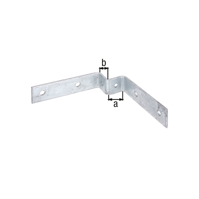 Befestigungslasche für Universalpfosten, zur Montage der Querlattung an Eckpfosten 30 x 30 mm, Material: Stahl roh, Oberfläche: feuerverzinkt, Innenlänge: 30 mm, Innenbreite: 30 mm Befestigungslasche für Universalpfosten, zur Montage der Querlattung an Eckpfosten 30 x 30 mm, Material: Stahl roh, Oberfläche: feuerverzinkt, Innenlänge: 30 mm, Innenbreite: 30 mm