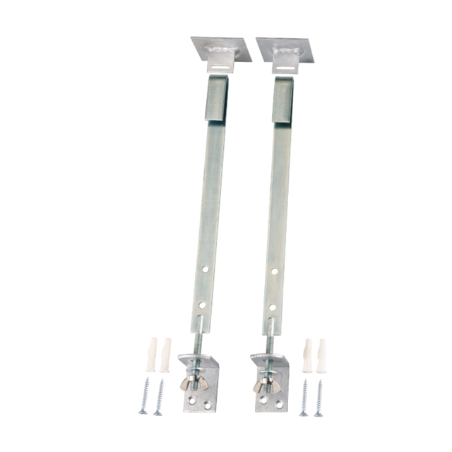 Gitterrostsicherung, mit versenkten Schraublöchern, Material: Stahl roh, Oberfläche: verzinkt, Inhalt pro PE: 2 St., Länge: 370 mm, Flacheisen: 19 x 2,5 mm, SB-verpackt Gitterrostsicherung, mit versenkten Schraublöchern, Material: Stahl roh, Oberfläche: verzinkt, Inhalt pro PE: 2 St., Länge: 370 mm, Flacheisen: 19 x 2,5 mm, SB-verpackt